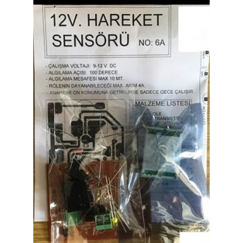 Hareket Sensörü Demonte